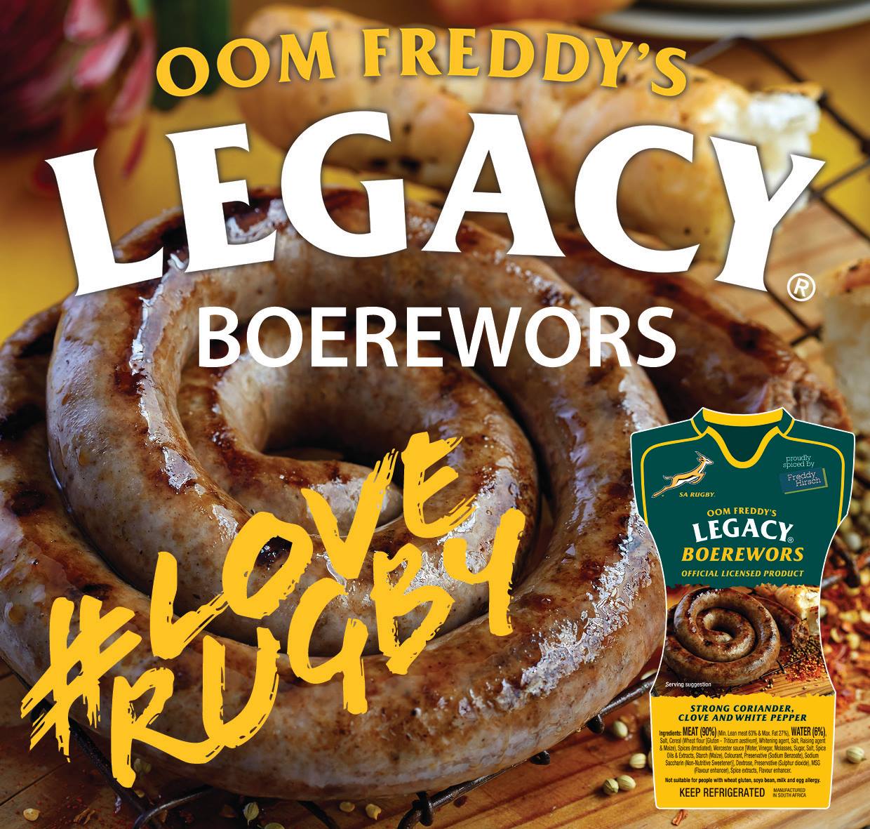 Legacy Boerewors - per kg