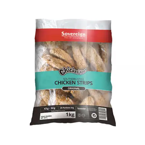 Sovereign Chicken'Tizers Chicken Strips Original - 1KG