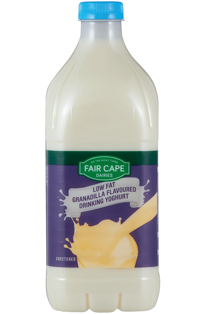 Fair Cape - Granadilla Drinking Yoghurt -2ltr
