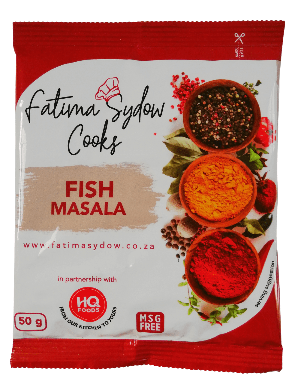 Fatima Sydow Fish Masala 50g Fairfield Meat Centre