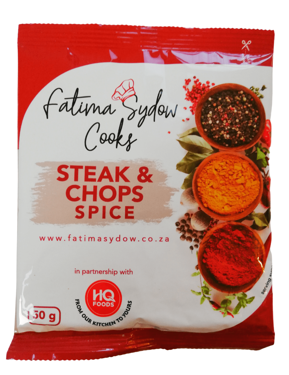 Fatima Sydow Steak and Chops Spice 50g Fairfield Meat Centre
