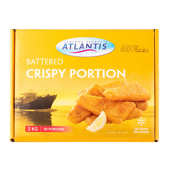 Battered Crispy Portions scaled