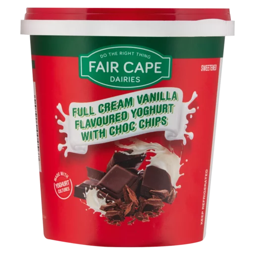 Fair Cape - Vanilla Choc Chip Yoghurt 1kg