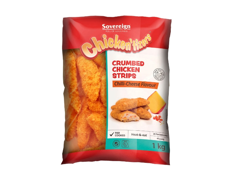 SOVEREIGN CHILLI CHEESE CHICKEN STRIPS