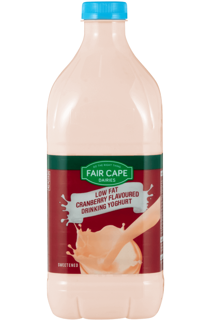 Fair Cape - Cranberry Drinking Yoghurt 2lr