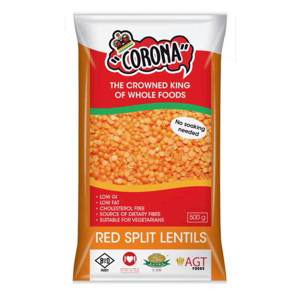 Corona - Red Split Lentils - 500g