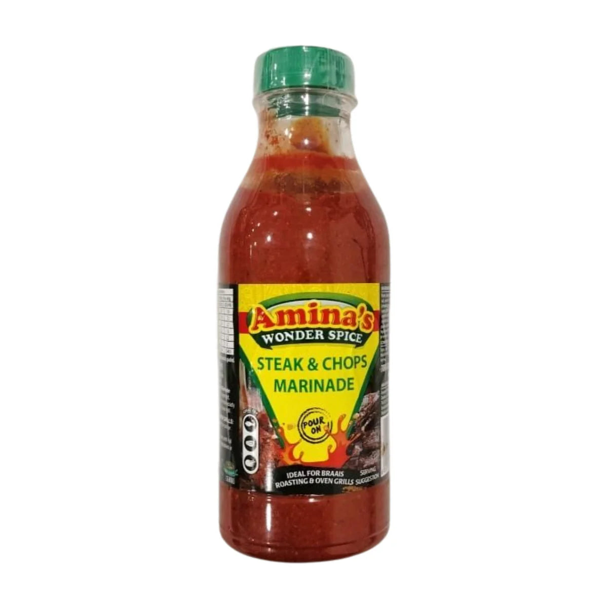 Amina`s Pour On Steak & Chops Marinade 500ml