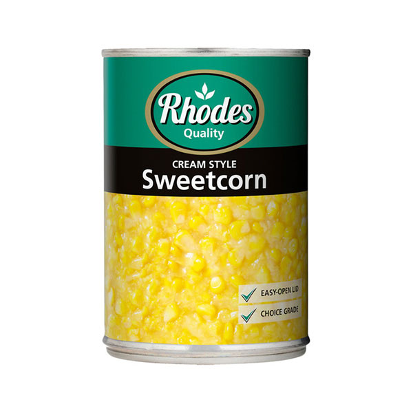 Fairfield Meat Centre Rhodes Cream Style Sweetcorn