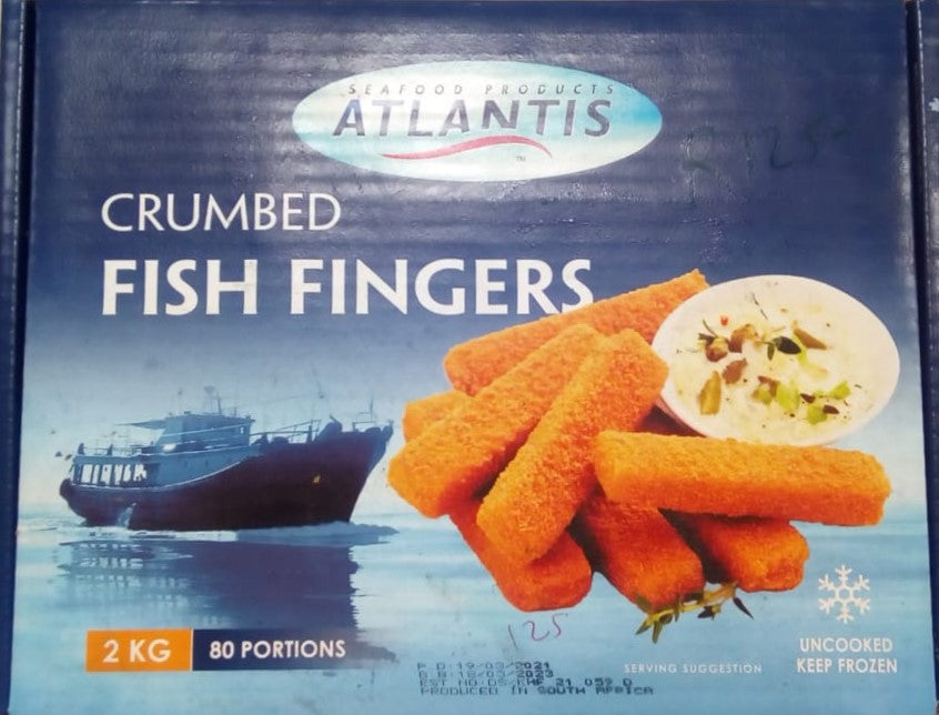 Crumbed Fish Fingers 2kg